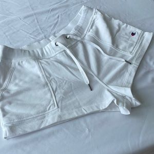 Women’s Champion Everyday White Shorts EUC!